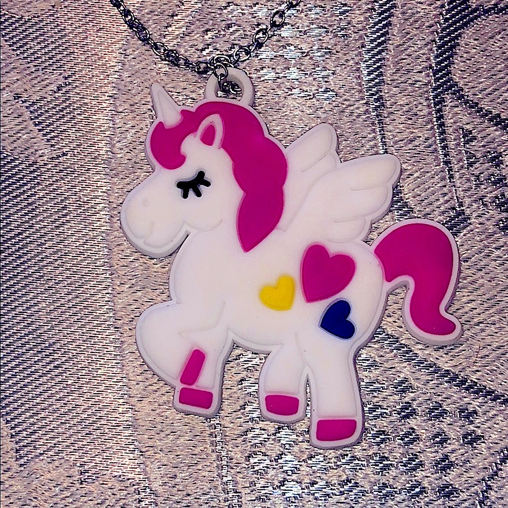 Unicorn necklace 🦄💗